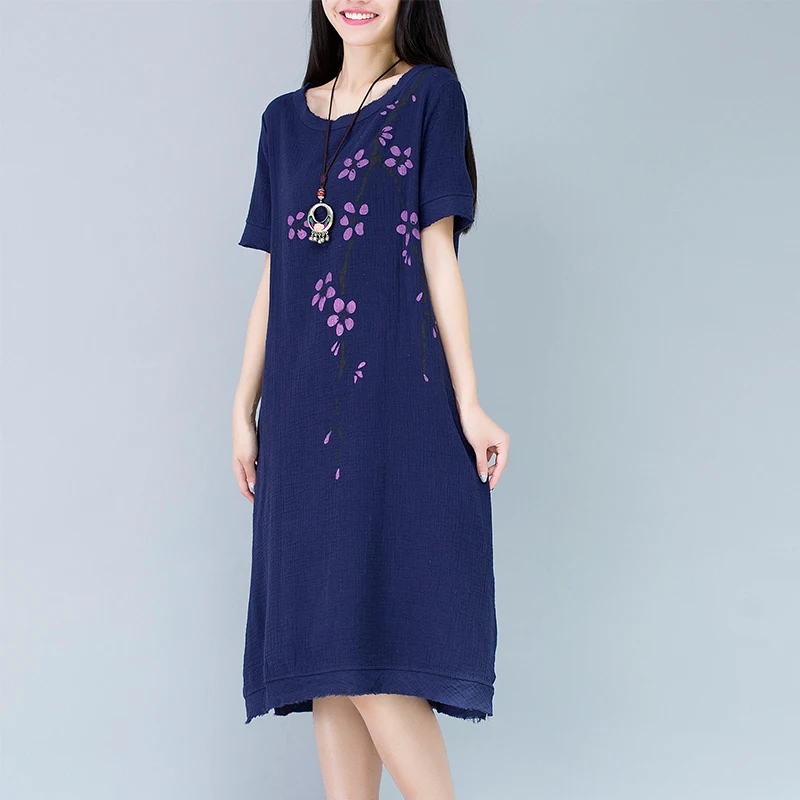 Новый Лето 2017 г. модные женские туфли Платья для женщин с цветочным принтом