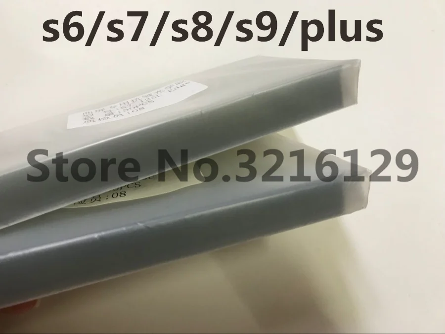 

50pcs 125um Optical Adhesive Clear OCA Glue for Samsung Galaxy s6 s7 s8 s9 edge plus note 8 note 9 LCD Touch Glass Lens Film