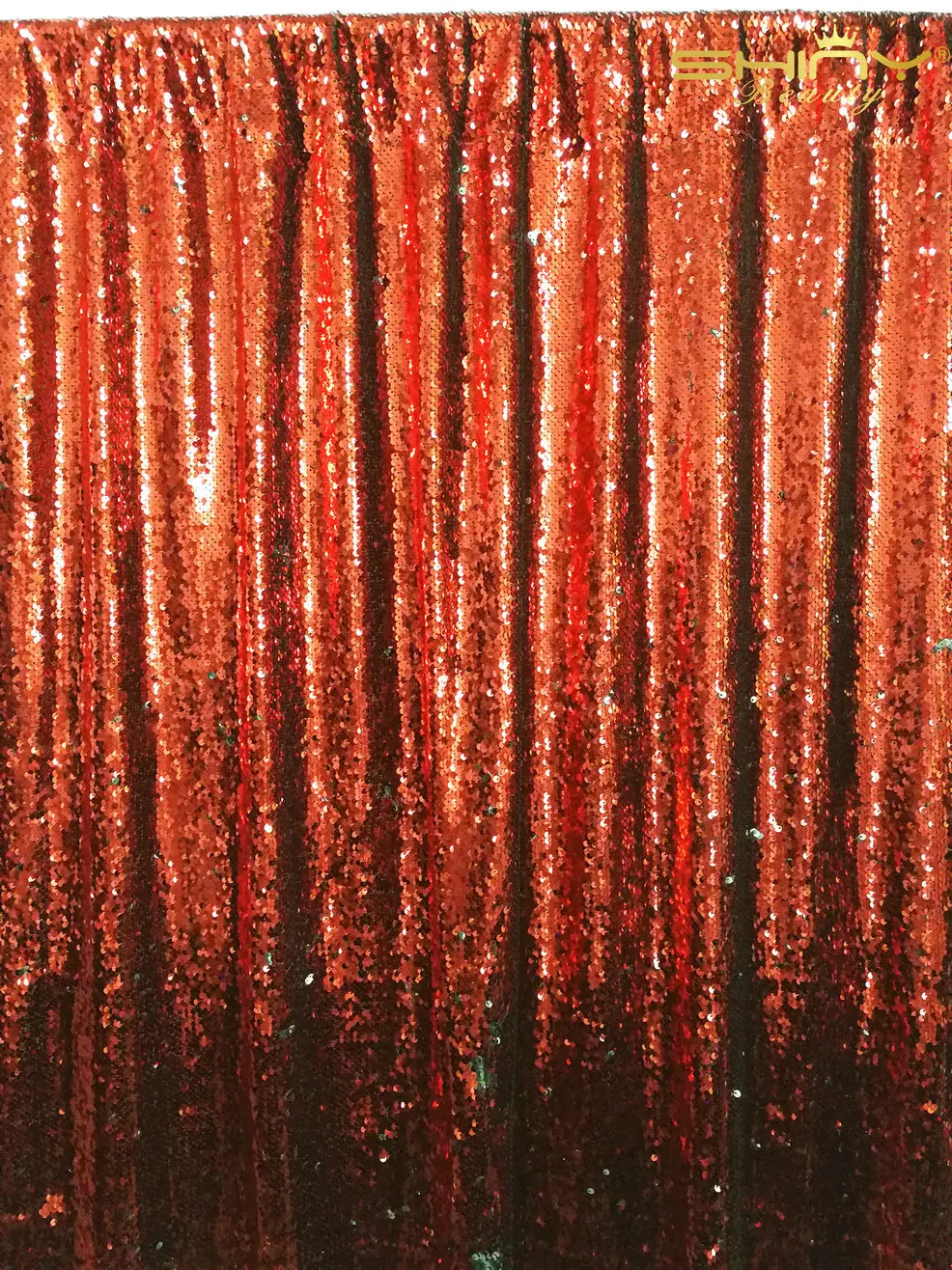 ShinyBeauty 2 шт. золотой и черный занавес фон 6x9FT Русалка блесток ткань для свадеб/вечеринок-ar