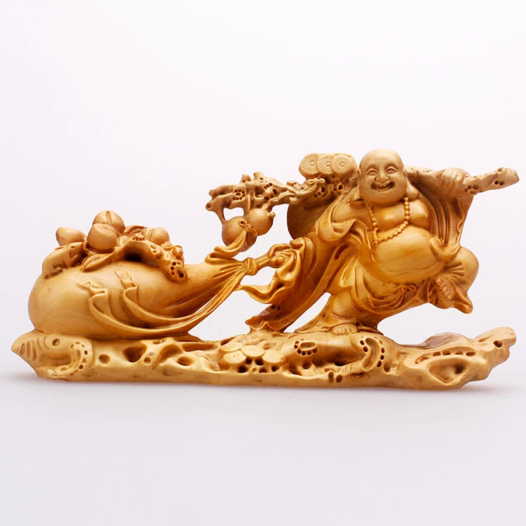 Ручная гравировальная резьба из самшита ручной работы резная тканевая сумка