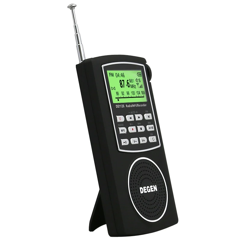 Цифровой радиомагнитофон DEGEN DE1126 FM стерео MW SW AM 4 Гб MP3 DSP ATS|degen de1126|digital radio recorderradio