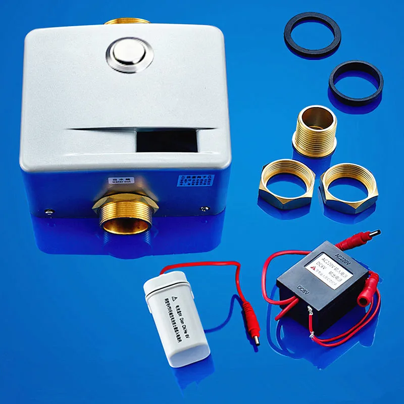 

Индукционный флюзер для табурета переменного/постоянного тока с ручной кнопкой, автоматический датчик подачи табурета для туалета с регулировкой громкости воды, J18118