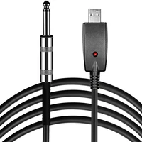 usb to guitar cable 3m computer usb to 6 35 guitar cable