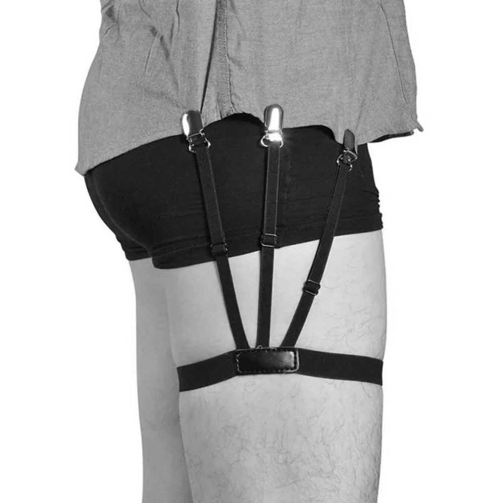 Подтяжки для рубашек мужские/женские эластичные подтяжки джентльменов с