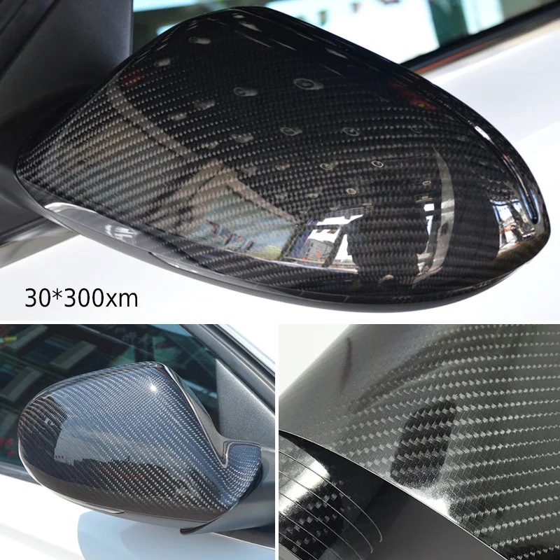 

6D Car Sticker Carbon Fibre Waterproof Anti-scratch Bubble Free Stickers TD326
