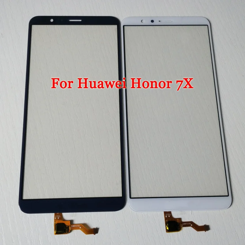 Дигитайзер сенсорного стекла Honor 7X запасная часть для экрана переднее стеклянное