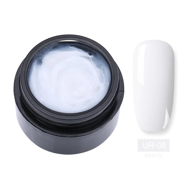UR08 Ur Sugar Быстросохнущий Светодиодный УФ-гель для ногтей с удлинением скульптуры твердый гель для создания желе 13 цветов гель для ногтей 15 мл и 5 мл - Цвет: UR08