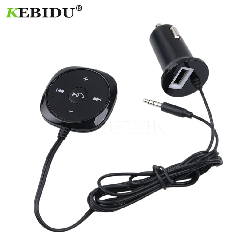 Kebidu USB зарядное устройство с магнитным основанием MP3 A2DP 3 5 мм AUX гарнитура Bluetooth