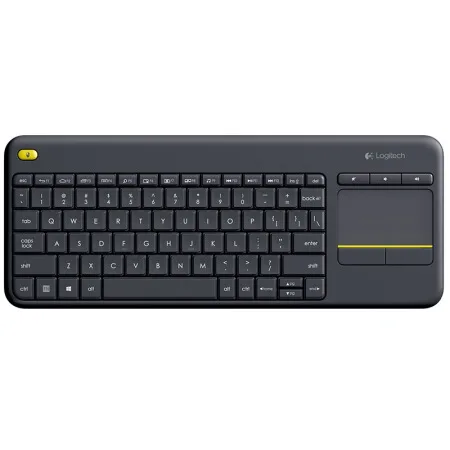 

Logitech K400 PLUS Wireless Touch Keyboard with Built-In Touchpad for Internet-Connected TVs