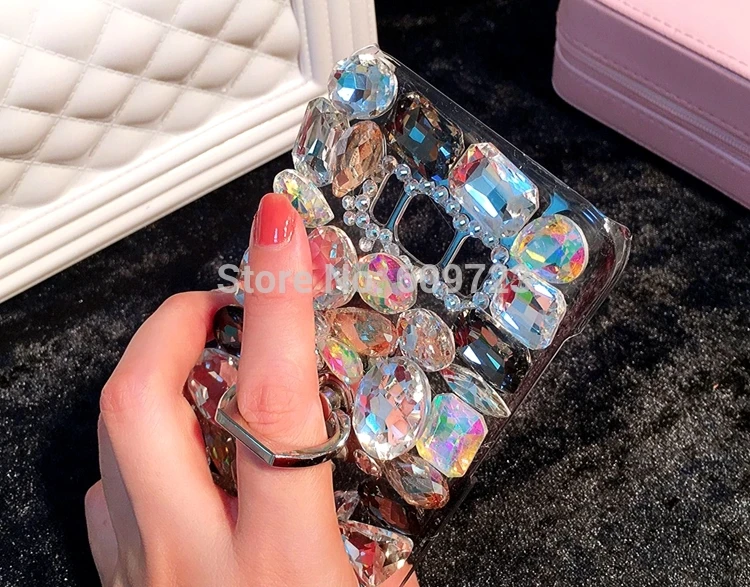 Для OPPO R7 R7S R9 R9S R11 R11s R15 плюс A37 A39 A57 A59 A71 A77 A83 F1 F1s F3 f5 большой горный хрусталь случае