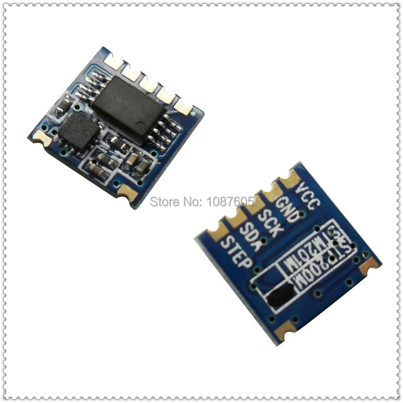 Non Wrist High prescision Ultra-small size IIC Interface 3D MEMS sensor (G sensor) Embedded 3D Pedometer Module STP200M