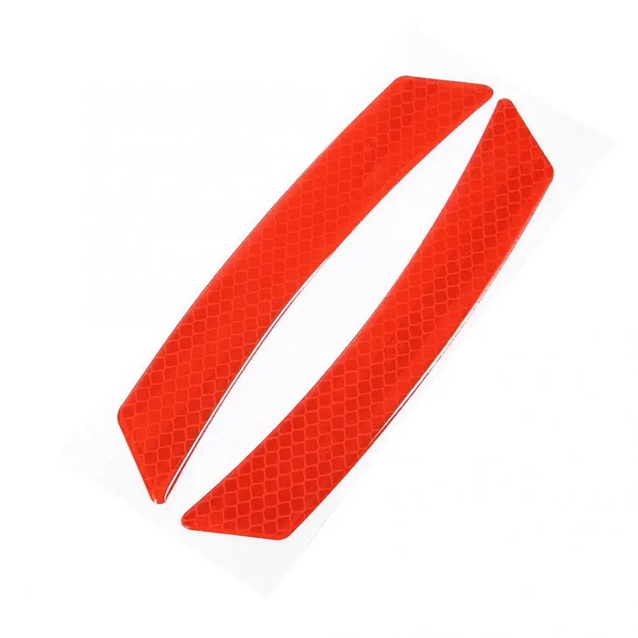 2 шт. Универсальный Автомобильный отражатель Светоотражающая наклейка колесо