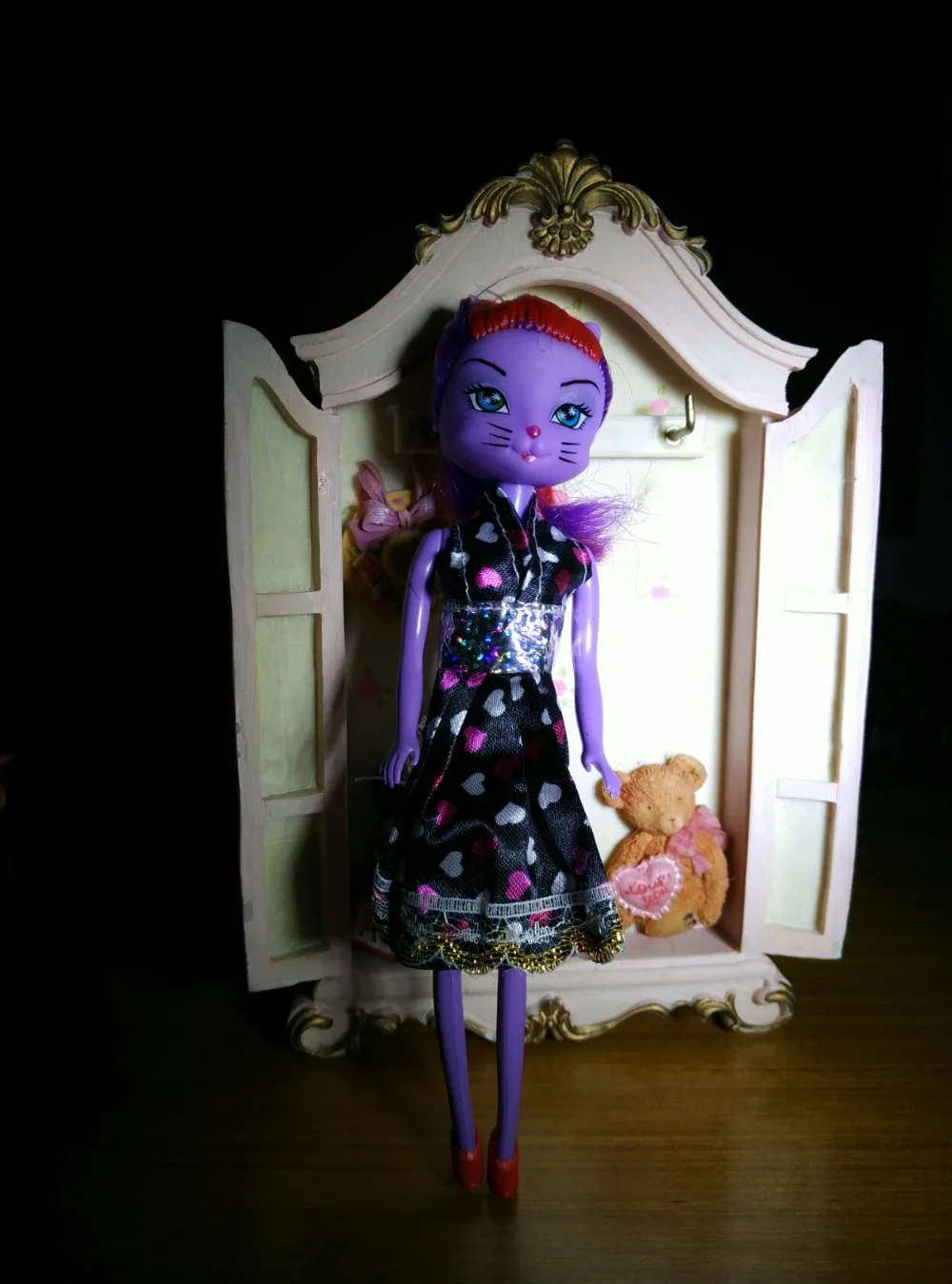 2015 модные игрушки популярные Подиумные куклы кошечки пластиковые подарочные для