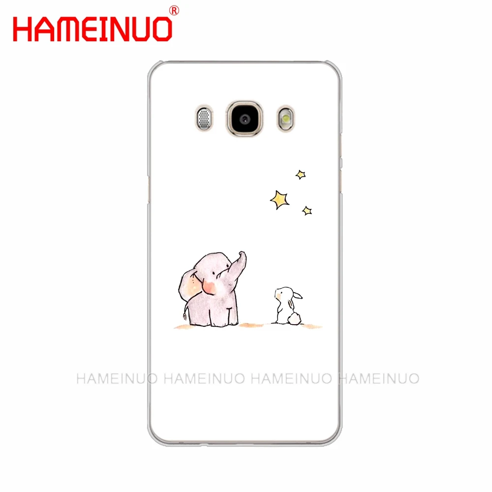 HAMEINUO мультфильм милый слон и Кролик чехол для телефона Samsung Galaxy J1 J2 J3 J5 J7 MINI ACE 2016 2015