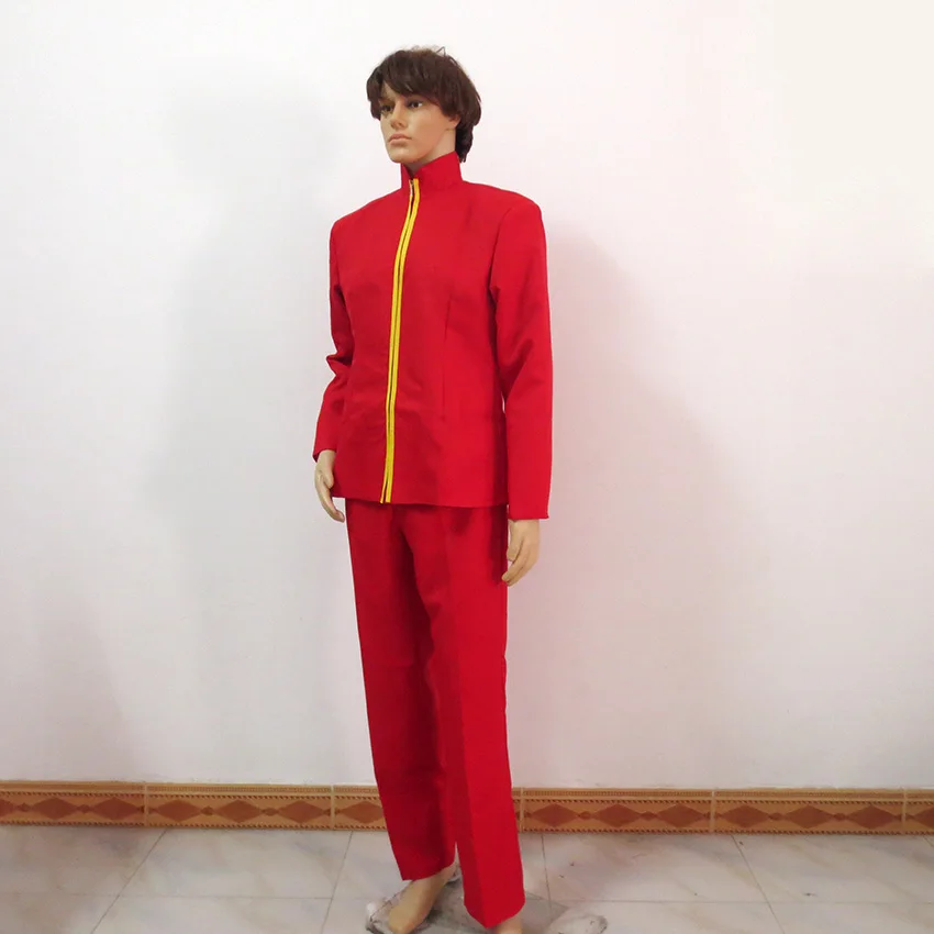 YuYu Hakusho Ghost Fils Poltergeist Report Kurama Shuichi Minamino школьная форма карнавальный костюм|cosplay