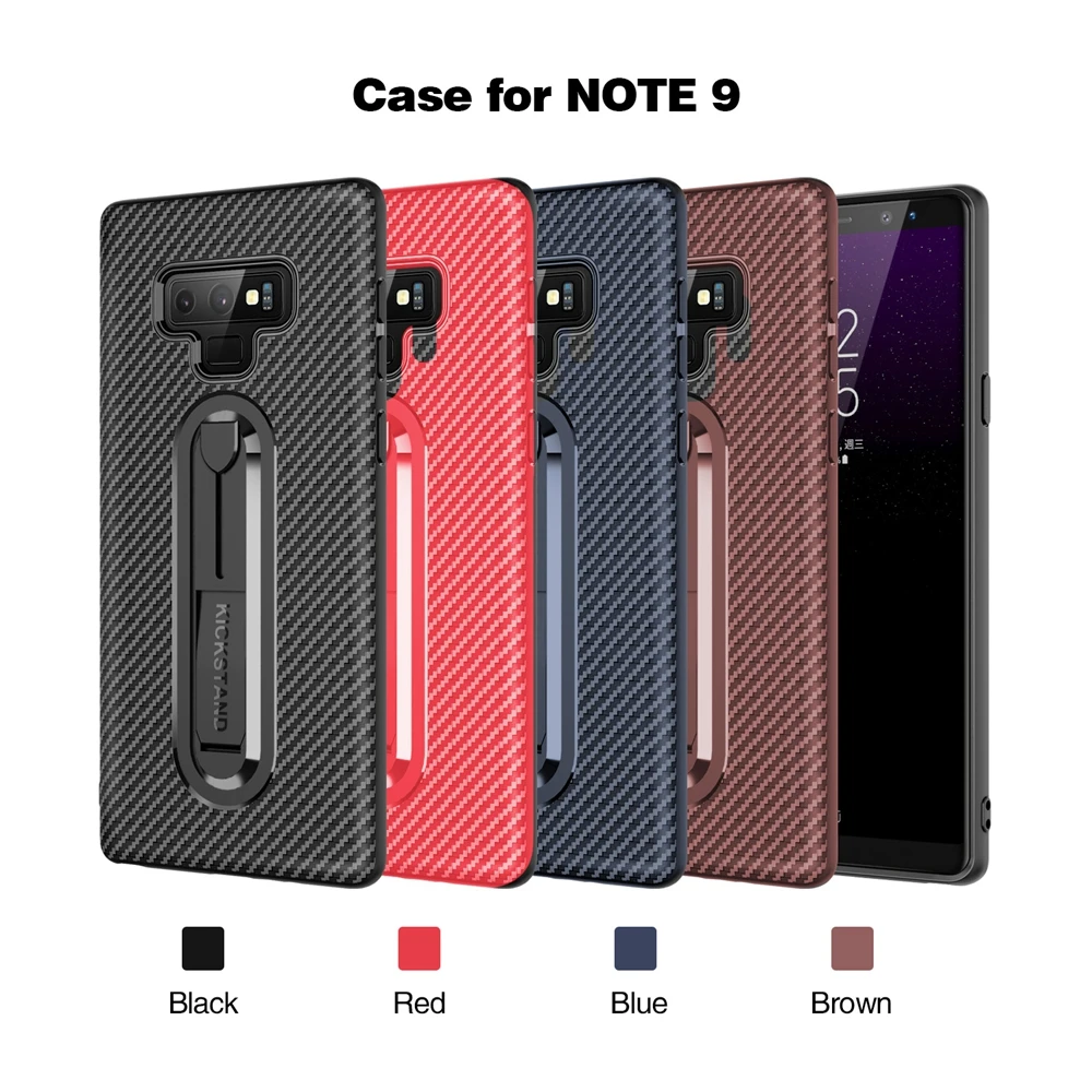 Для Samsung Galaxy Note 8 9 S7 Edge S8 S9 S10 Lite A6 A8 J4 J6 Plus A6S A7 A9 J7 DUO 2018 J5 2017 мягкая ТПУ подставка