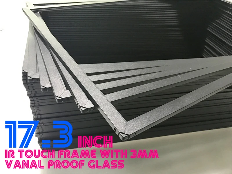 17 3 дюймовая широкоэкранная рамка 16:9 IR touch Frame 2 сенсорных точки без драйверов