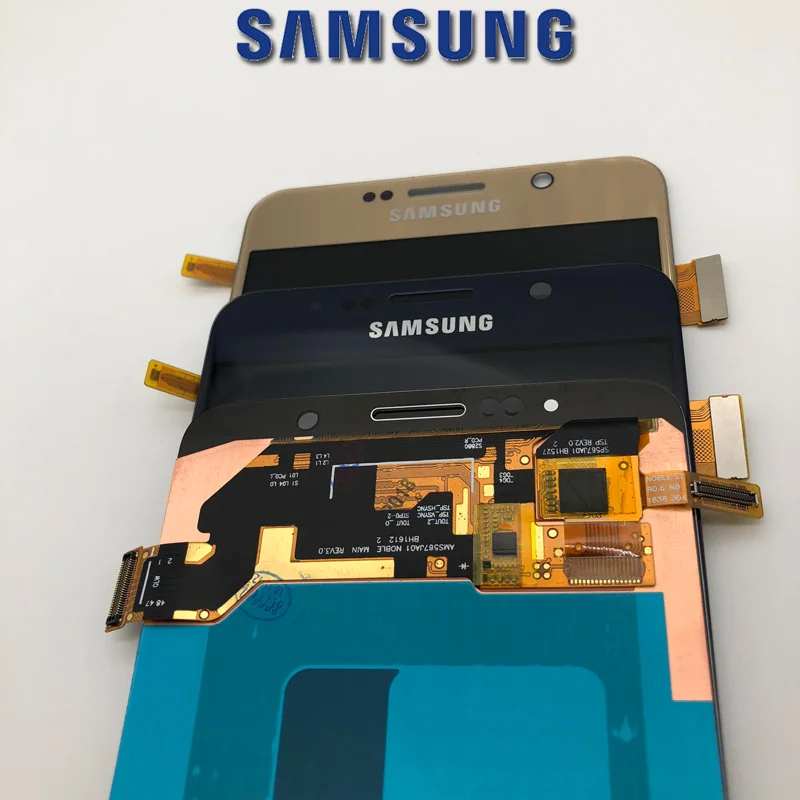 2560*1440 5,7 ''дисплей для samsung Galaxy Note 5 N9200 N920F N920A N920T N920C N920V N920W8 ЖК сенсорный экран дигитайзер Рамка