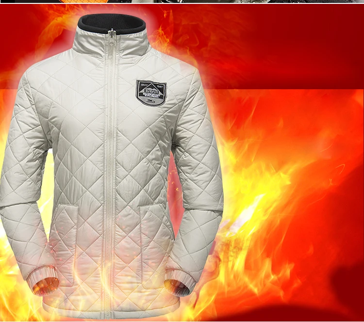 Men Women's Winter 2 Pcs Inside Cotton-Paded Jackets Outdoor Sport Waterproof Thermal Hiking Ski Mountain Climbing Jackets Coats