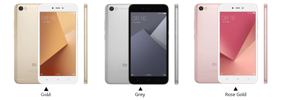 Мобильный телефон Xiaomi Redmi Note 5A с глобальной версией, 2 ГБ, 16 ГБ, четырехъядерный процессор Snapdragon 425, камера 5,5 МП, аккумулятор 3080 дюйма, мАч