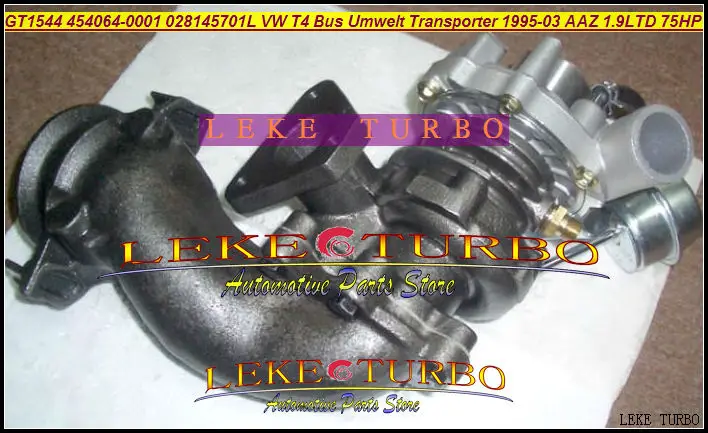 Бесплатная доставка GT1544 454064 0001 028145701L GT1544S турбо для Volkswagen VW T4 Bus Transporter 95 03 AAZ ABL