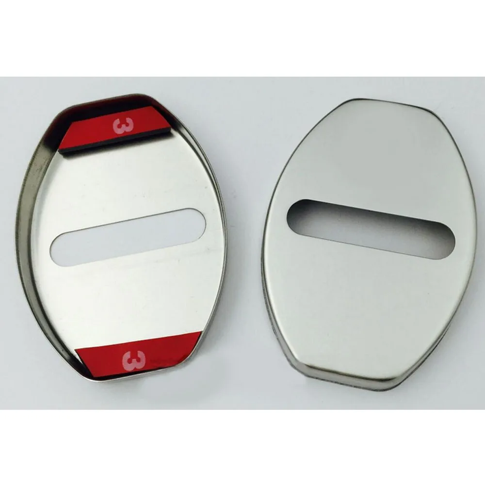 Крышка замка двери автомобиля из нержавеющей стали для Volkswagen New Jetta Bora Santana Skoda Superb