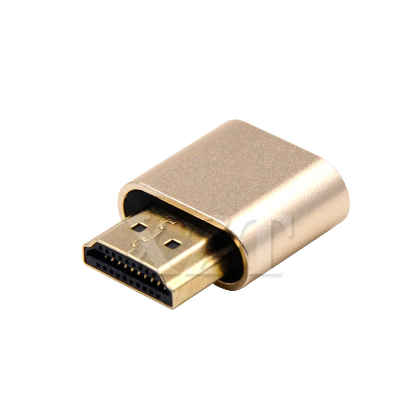 1 шт. VGA виртуальный дисплей адаптер HDMI 4 DDC EDID пустышка без головы призрак эмулятор