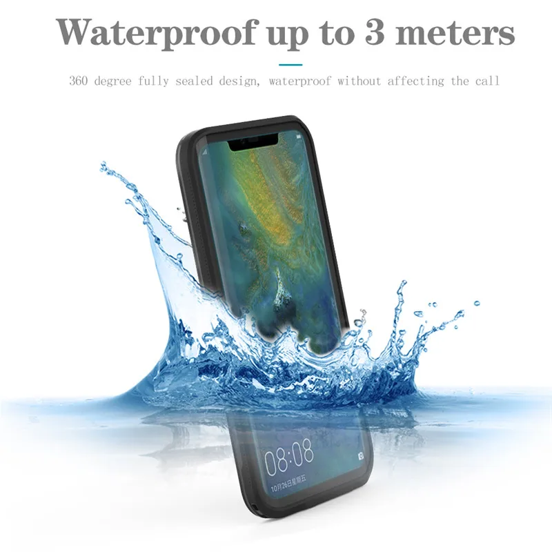 Водонепроницаемый чехол для дайвинга плавания Huawei Mate 20 Pro занятий спортом на