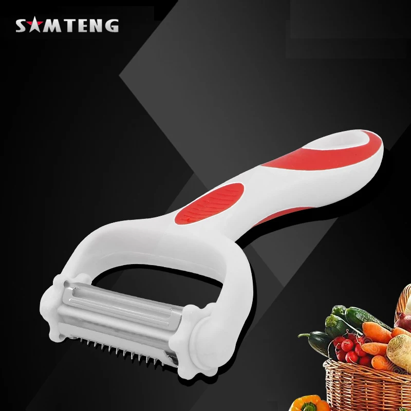 Многофункциональный фрукты овощи Садовый Измельчитель Slicer двойной строгания