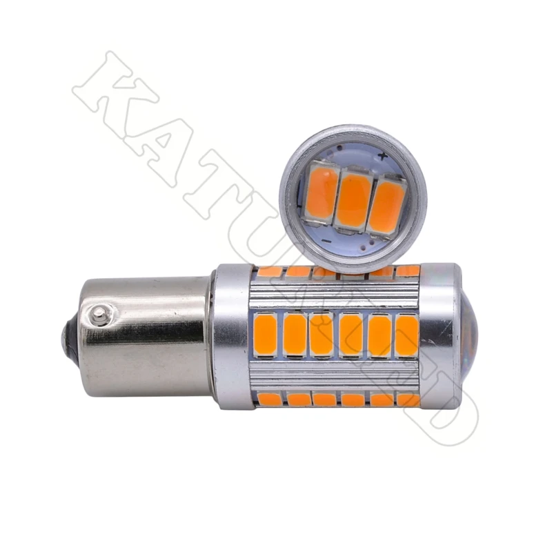 4 шт. 5630 SMD 1156 BA15S P21W Свет автомобиля 33 светодиодные лампы RV Camper углу стоп Парковка