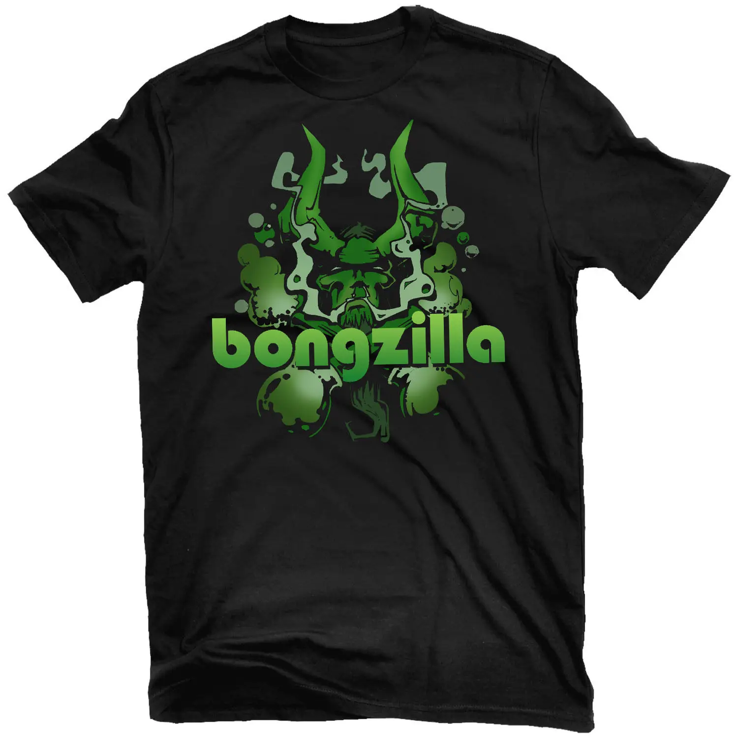 Bongzilla шлюз футболка Лидер продаж 100% хлопок с принтом короткий рукав лето 2017