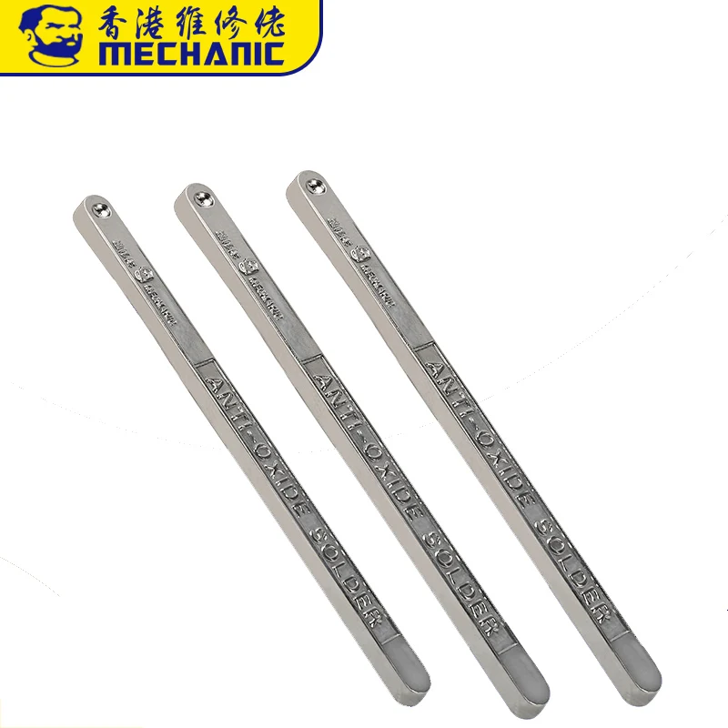 

MECHANIC 650g High Pure Tin Bar 63% 55% 50% Sn Low Melting Point Anti-oxidation Tin Solder Bar For PCB Soldering Flux