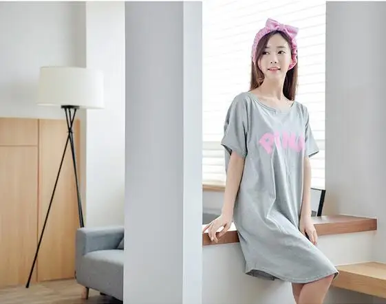 Letter Fashion Cotton Maternity Dresses Spring Pregnant Women Big Yard Fat Free Shipping YL-73 | Мать и ребенок