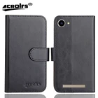 Кожаный чехол для телефона INOI 1 Lite 2019, 6 цветов, эксклюзивный, 100% дюйма, Crazy чехол в виде лошади, чехол с отделением для карт s и отслеживанием