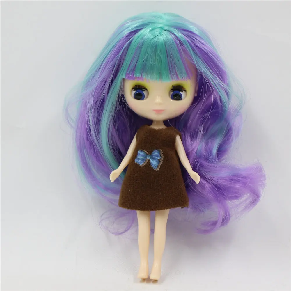 ICY Mini Pullip кукла 11 см много видов волос цвета одежды случайный № 3|Куклы| |