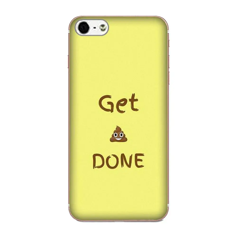 Получите Shit Done Tpu Мягкий резиновый чехол для телефона Huawei Honor 4C 5A 5C 5X 6 6C 6A 6X 7 7X 8 9 V8 V10