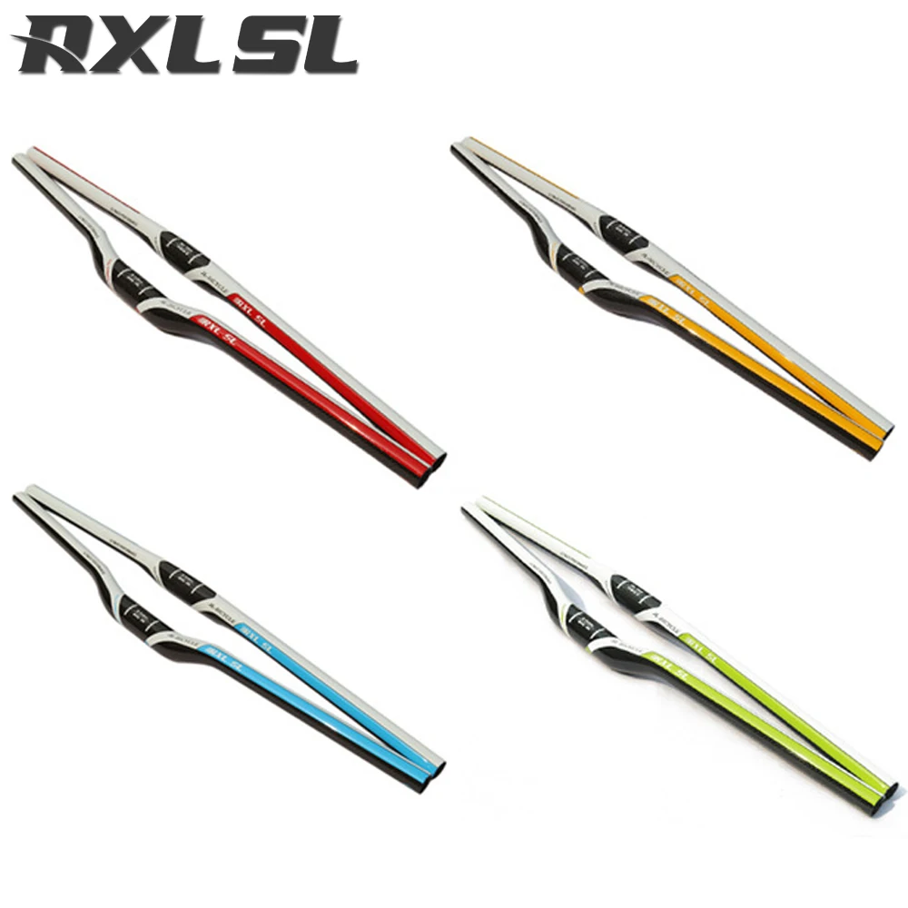 RXL SL велосипедный руль 601 700 мл MTB 3K глянцевый красный/желтый/синий/зеленый