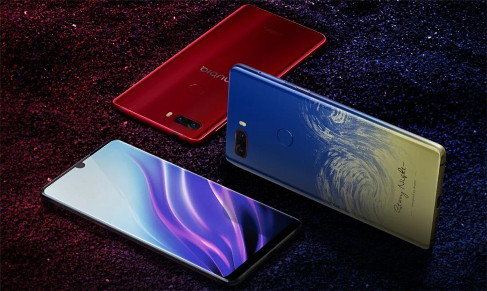 Мобильный телефон Nubia Z18 4G LTE, 6,0 дюйма, 8 ГБ, 128 ГБ, 3450 мАч, аккумулятор Snapdragon 845, NFC, двойная задняя камера 16 Мп+ 24 МП, смартфон на Android