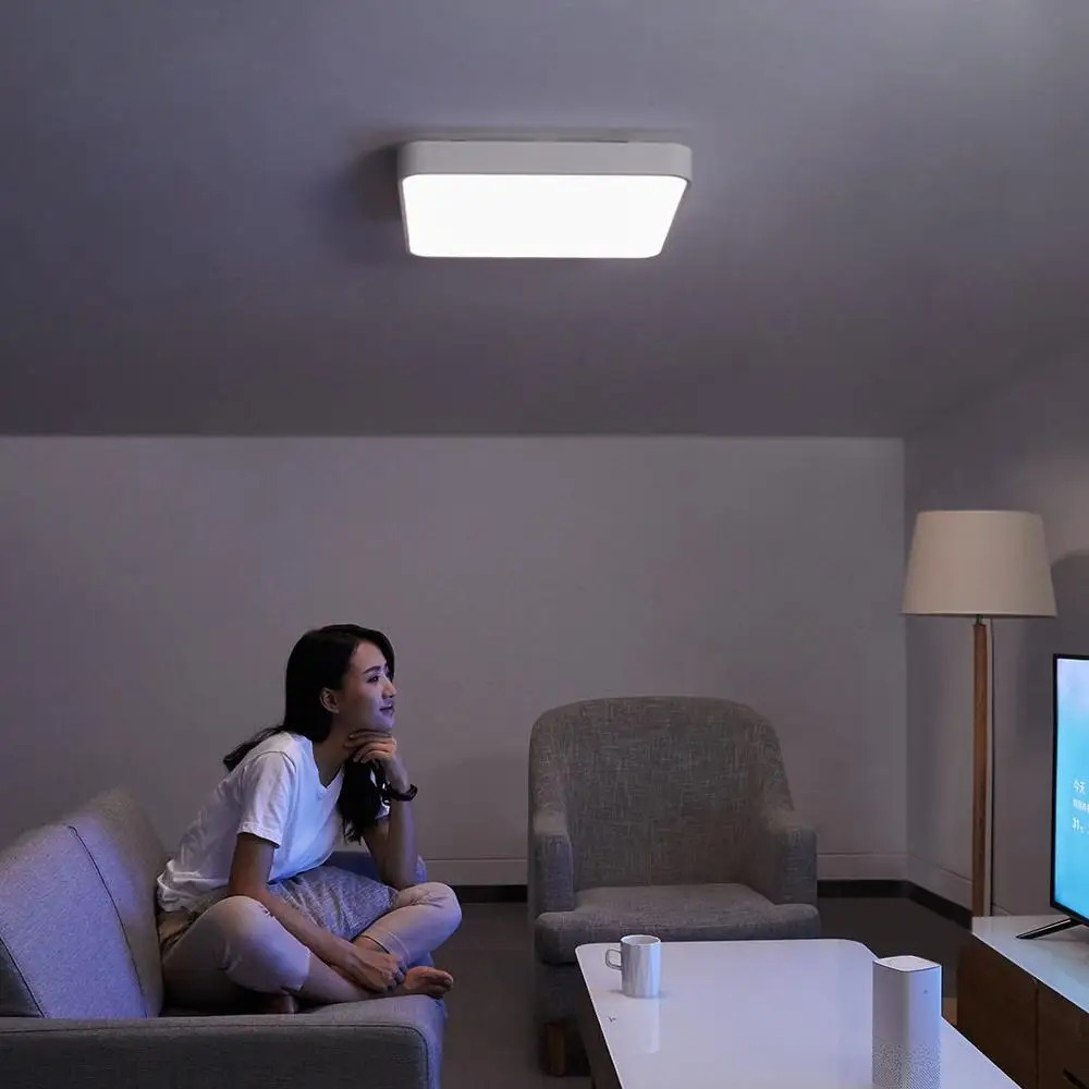 XIAOMI MIJIA умный потолочный светильник Yeelight светодиодный плюс комнатный ночник для
