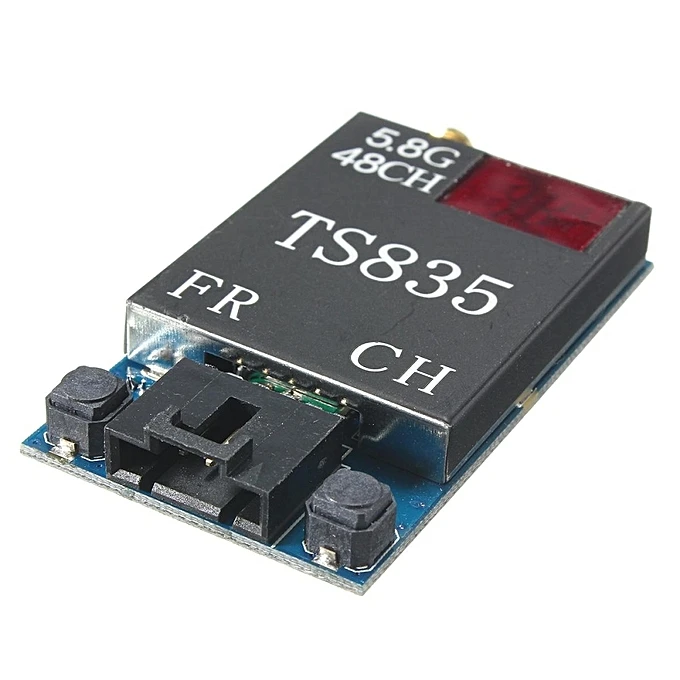 TS835 FPV 5 8G 600MW 48CH (2 6S) беспроводной передатчик AV 5v Выходная мощность для FPV|Детали и