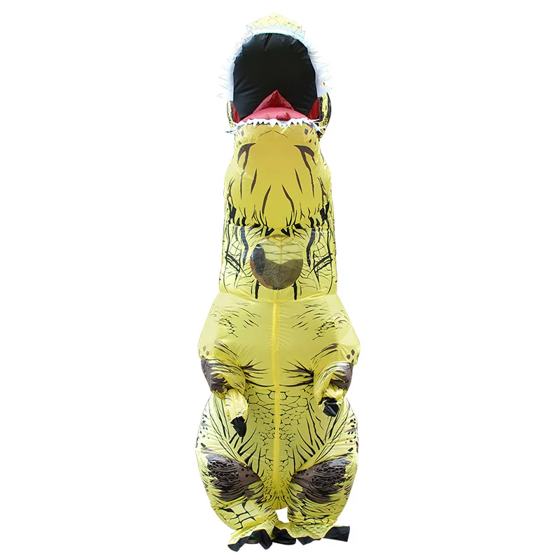 180 см гигантский надувной динозавр костюмы для детей T rex животных косплей детские