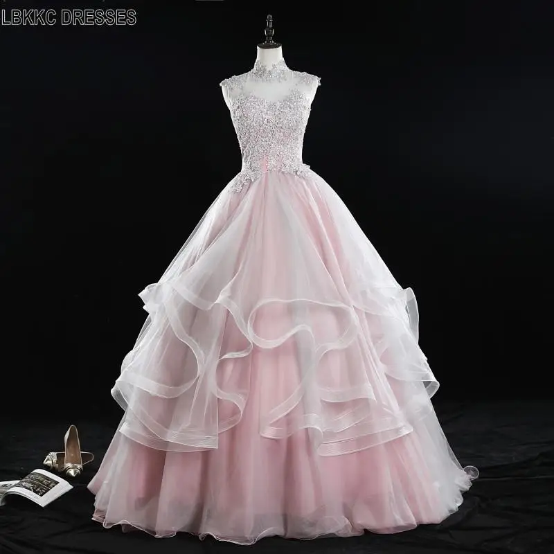 Женское бальное платье вечернее из тюля 16|Платья на выпускной| |