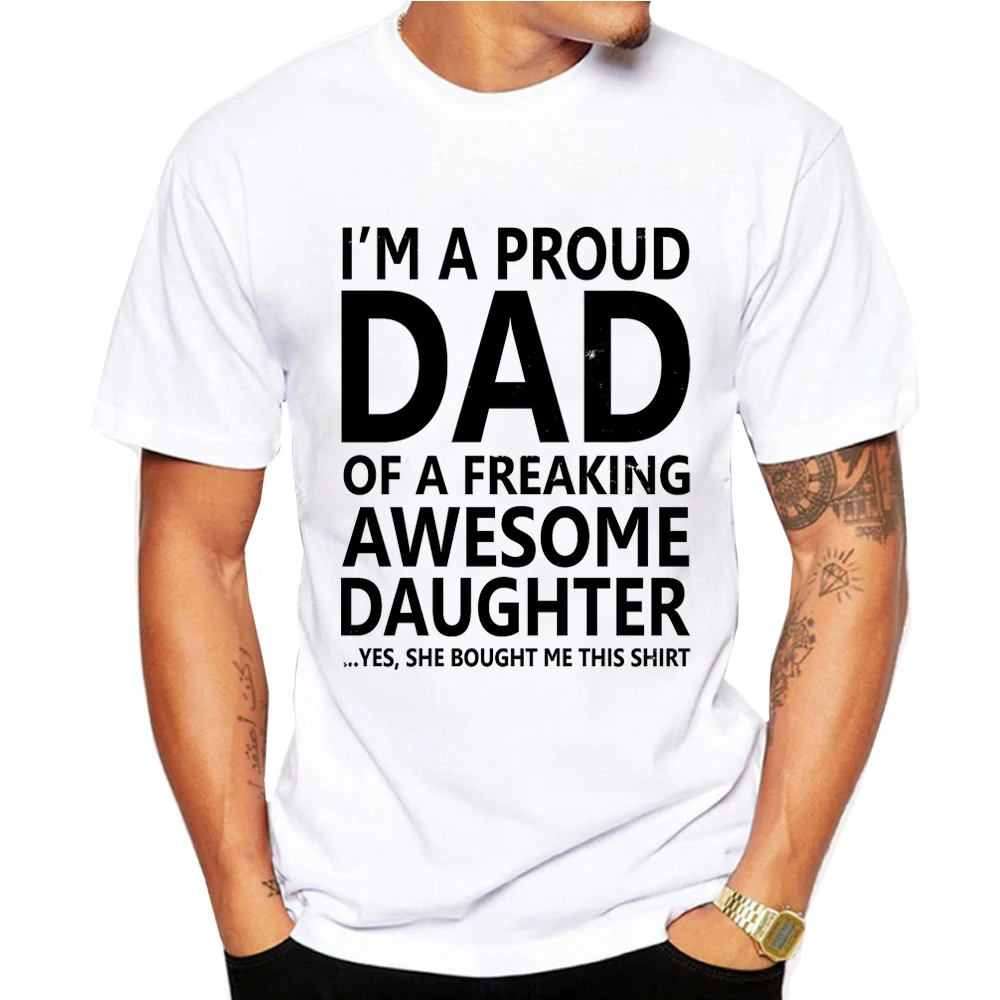 Picture-15 Супер папы футболки Для мужчин топы Повседневное модель Father's Day Футболка короткий рукав забавные papa и I Love Отца и Сына Подарочная футболка футболки Camisetas футболка Homme - Цвет: Picture-15