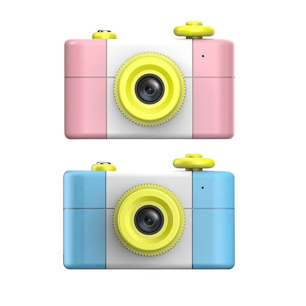 Детская Цифровая камера 1 5 дюйма экран мини мультфильм дети фотография Опора