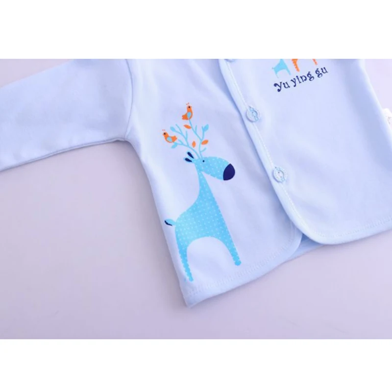 Newborn Baby Clothing Sets 0-3M Spring Girls Boys Clothes Gift Infant Cotton Cartoon Underwear Toddler Outfits7pcs/set | Детская одежда