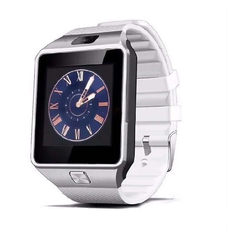 white Горячая Распродажа DZ09 Смарт часы Android телефонный звонок 2G GSM sim-карта камера Bluetooth Smartwatch для andoid и ios - Цвет: white