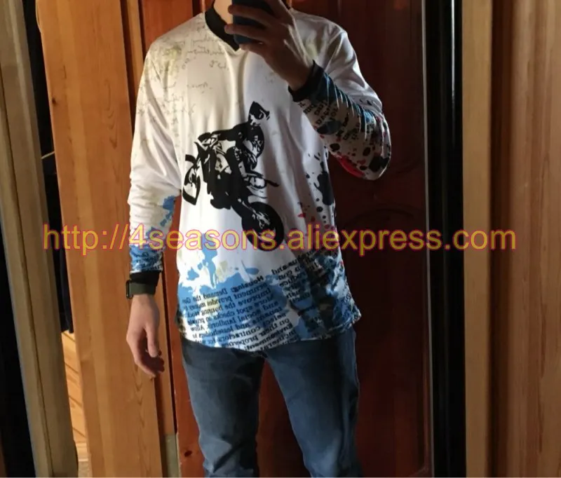 Mountain Bike Downhill DH MX RBX MTB Running Clothing Off-road Motocross Jersey for Men Long Sleeve Cycling XXS TO 5XL | Спорт и