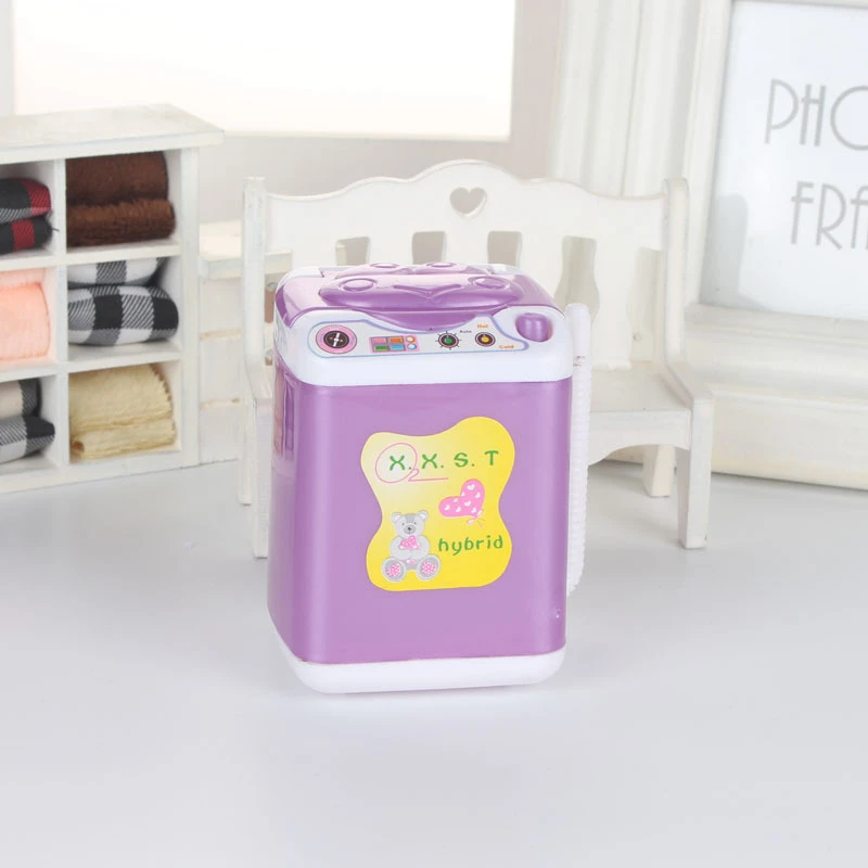Игрушка Miniatura Современная миниатюрная стиральная машина мебель игрушки подарки