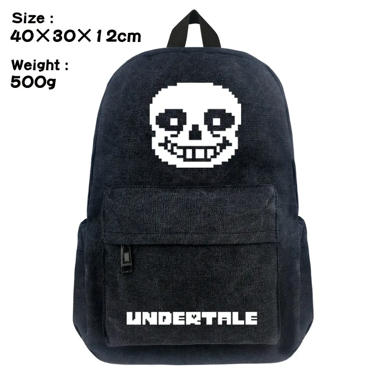 Игровой рюкзак Undertale Sans Papy мультипликационный многофункциональный кожаный через