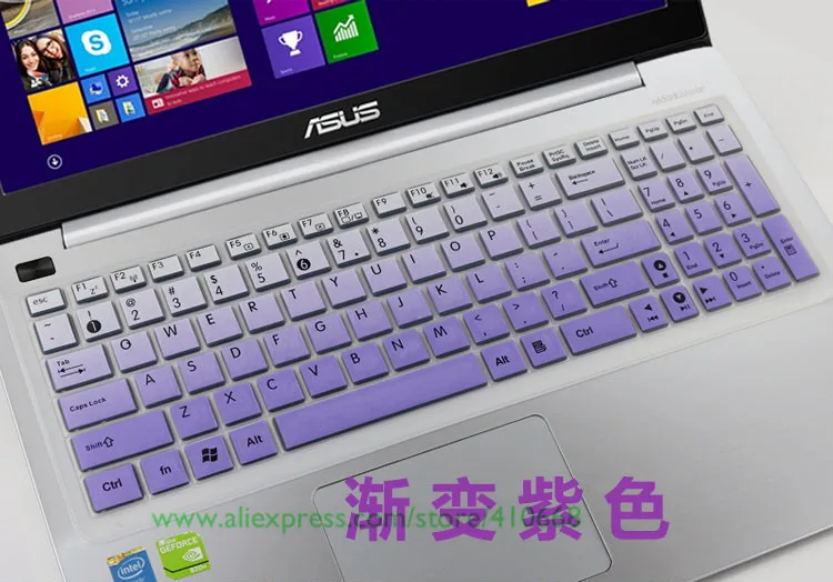 Силиконовый защитный чехол для клавиатуры Asus X501U X502U X502C X550C X550DP X551 X552E X552V X552MD X56C X503M